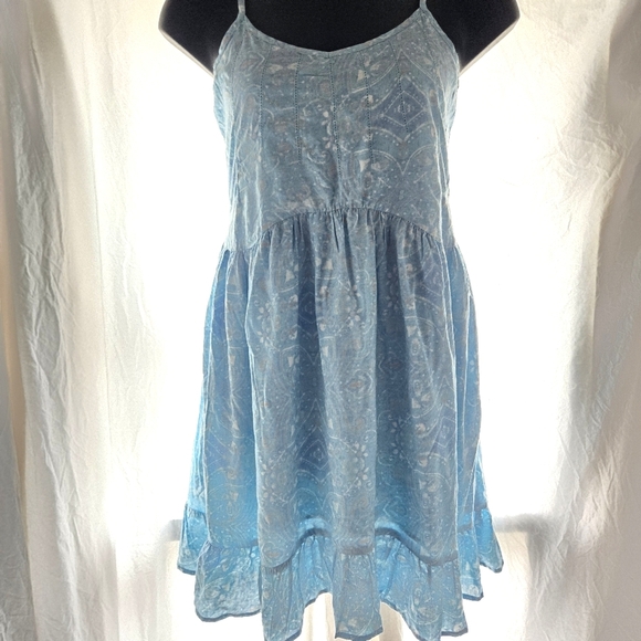 Pretty Sky Blue Sundress - Picture 1 of 11